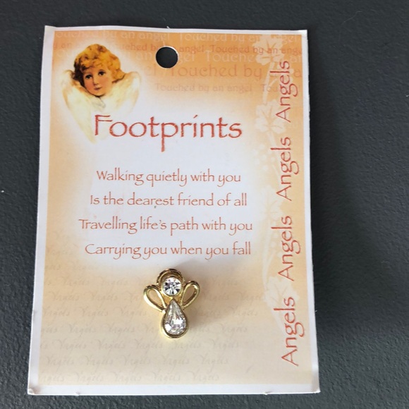 Guardian Angel Pin Footprints 👣 - Picture 1 of 2